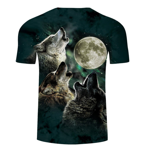 Wolves Color In Blue wolf Organic Men's Fitted T-shirt | SOL'S Pioneer Men 03565 – Blue ...